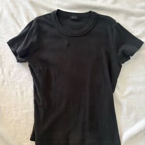 Black Crew Neck T-Shirt